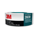 3M 3939 Heavy Duty Duct Tape, Silver, 15/16 in x 60 yd, 9.0 mil (7000048814) (36 Pack) - 3
