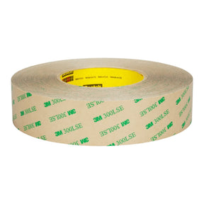 3M 9672LE Adhesive Transfer Tape, Clear, 24 in x 60 yd, 5 mil (7000048892)