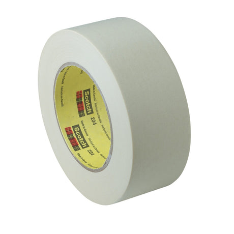 3M 234 General Purpose Masking Tape, Tan, 48 mm x 55 m, 5.9 mil (7000048944) (24 Pack)