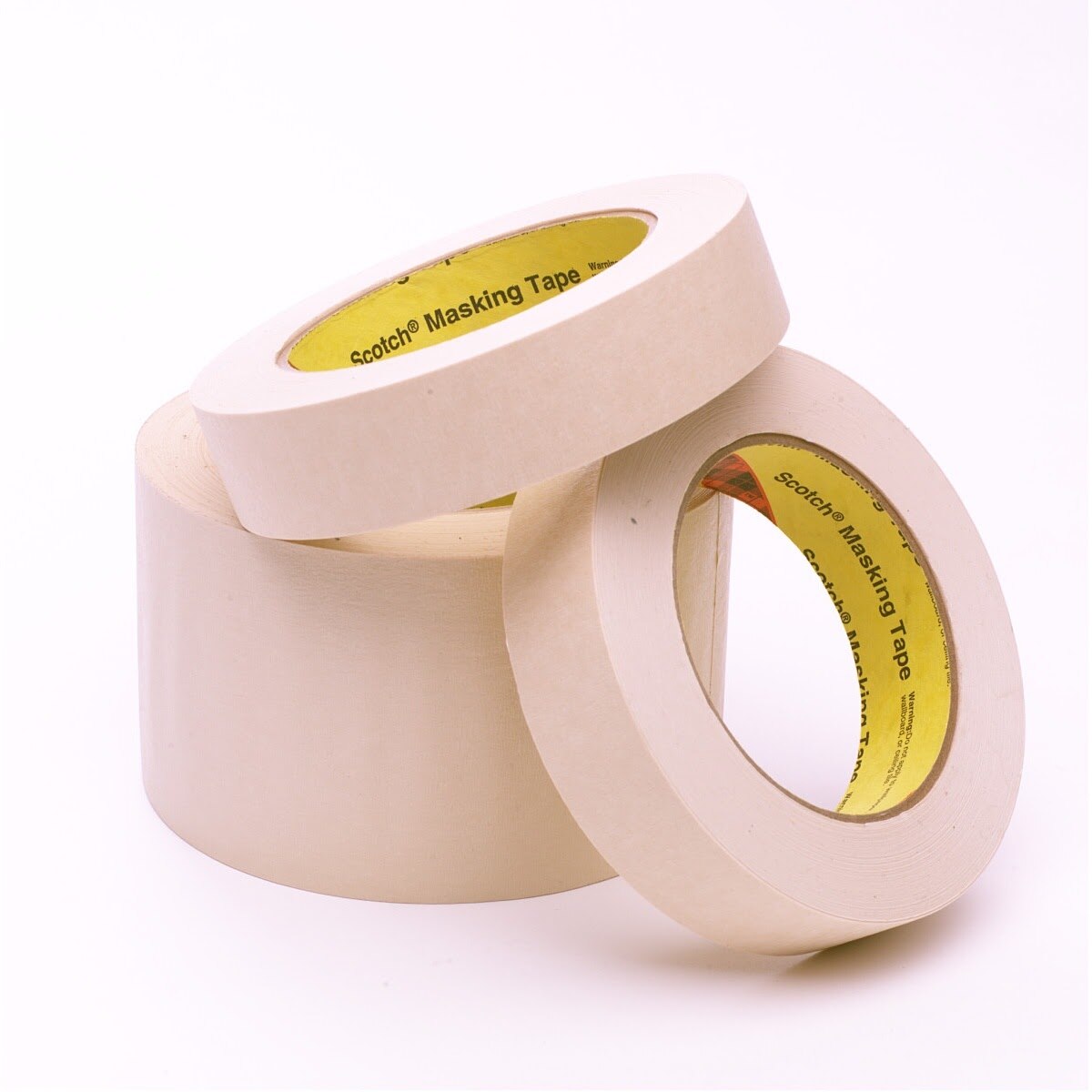 3M 234 General Purpose Masking Tape, Tan, 48 mm x 55 m, 5.9 mil (7000048944) (24 Pack) - 2