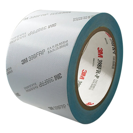 3M 398FRP Glass Cloth Tape, White, 3 in x 36 yd, 7 mil (7000049004) (12 Pack)