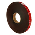 3M 5952 Heavy Duty Double-Sided Acrylic Foam Mounting Tape, Black, 3/4 in x 15 yd, 45 mil (7000049237)  - (12Pack)