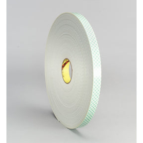 3M Extra-thick Multipurpose Mounting Tape, Off-White, 3/4 in x 7 yd, 1/8 in Thick (4008) (7000049239)  - (12Pack)