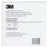 3M 410M Scotch Double Coated Paper Tape, Natural, 1 in x 36 yd, 5 mil (7000049274) (36 Pack) - 5