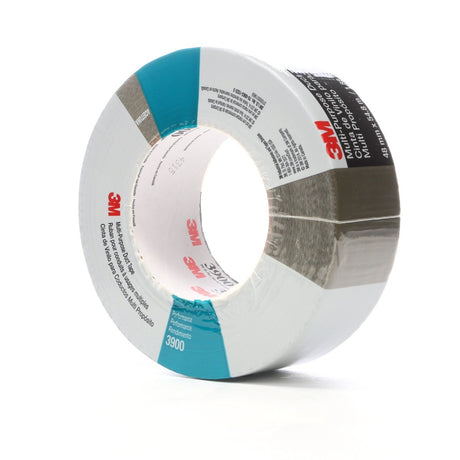3M 3900 Multi-Purpose Duct Tape, Olive, Rubber Adhesive, Water Resistant, 48 mm x 54.8 m, 7.6 mil, Individually Wrapped Conveniently Packaged (7000049744)  - (24Pack) - 3