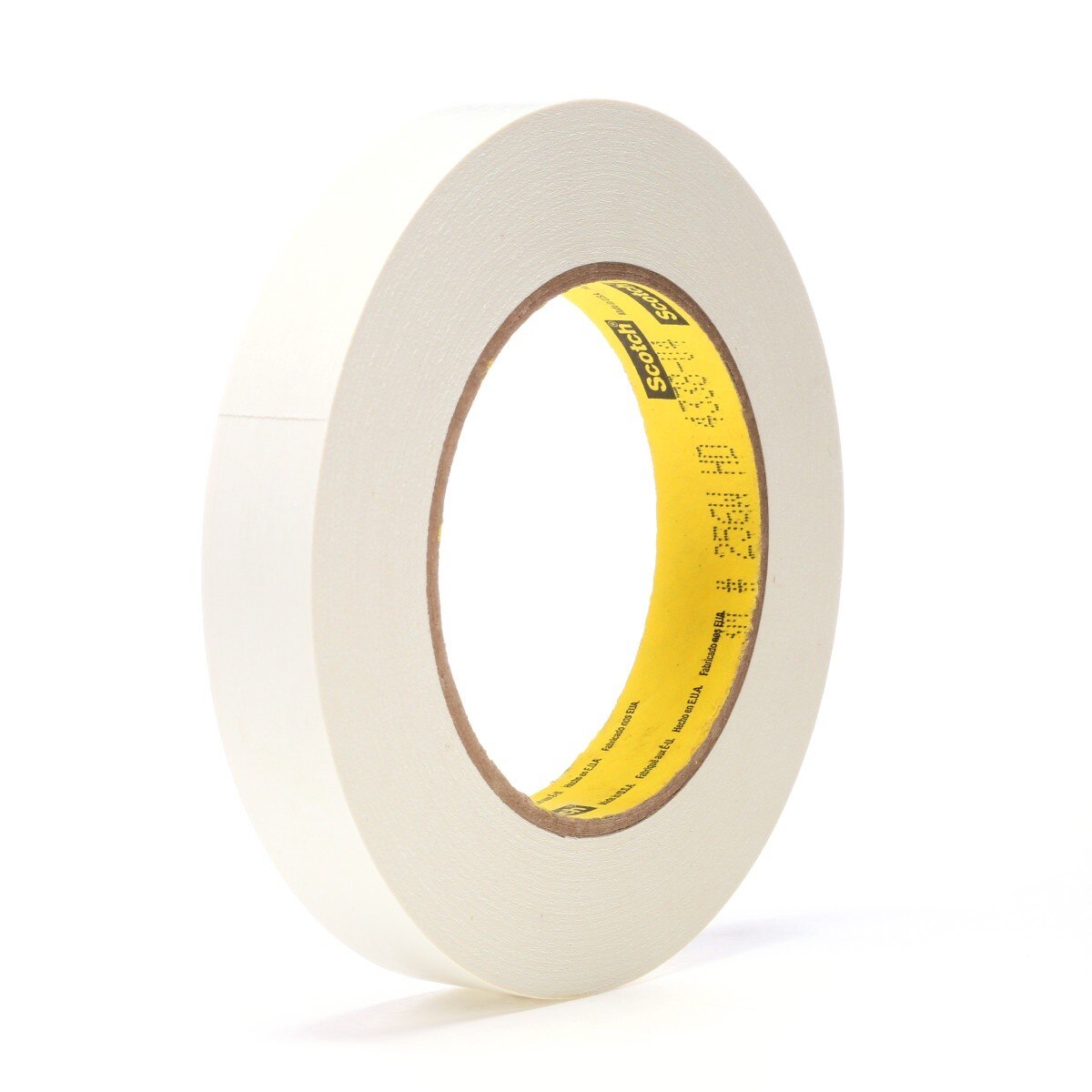 3M 256 Scotch Printable Flatback Paper Tape, White, 3/4 in x 60 yd, 6.7 mil, 3 in Core (7000050010)  - (48Pack) - 2