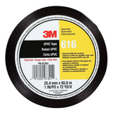 3M UPVC Lithographers Tape, Ruby Red, 1 in x 72 yd, 2.4 mil (616) (7000050036)  - (144Pack) - 2