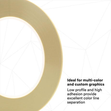 3M 218 Scotch Fine Line Tape, Green, 1/16 in x 60 yd, 5.0 mil (7000050052)  - (144Pack) - 7
