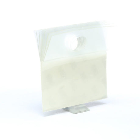 3M 1076 Hang Tab, Clear, 2 in x 2 in (62014) (7000051800)  - (10Pack) - 2