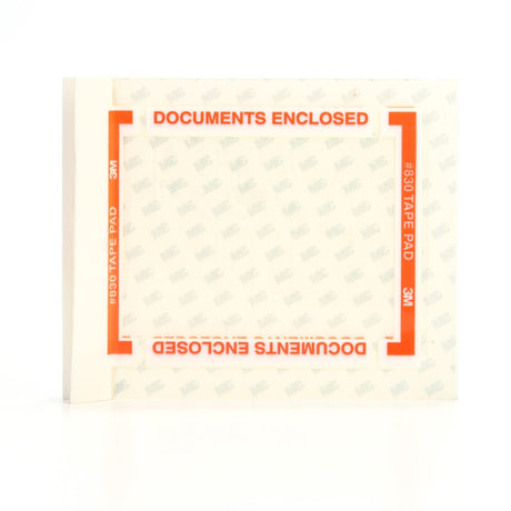 3M 830 Scotch Pouch Tape Sheets Pad, Pressure Sensitive, Transparent, 5 in x 6 in (7000051809)  - (5Pack)