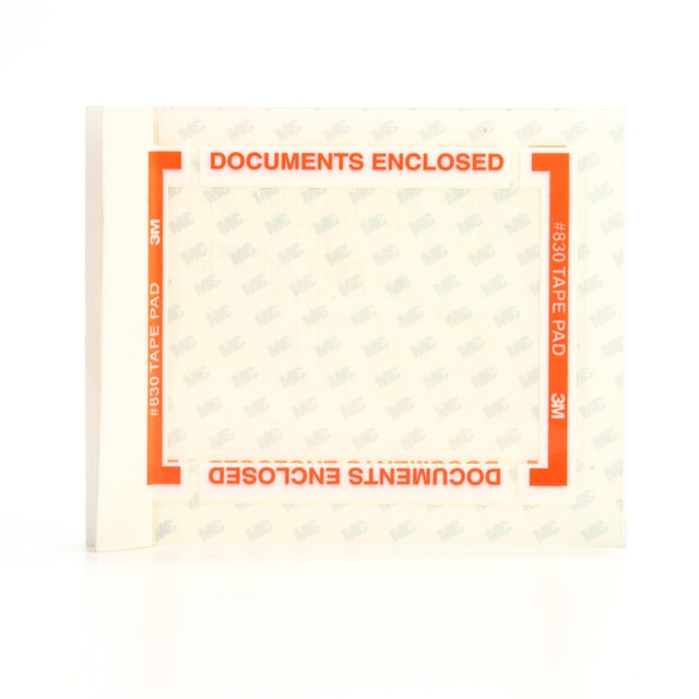 3M 830 Scotch Pouch Tape Sheets Pad, Pressure Sensitive, Transparent, 5 in x 6 in (7000051809)  - (5Pack)