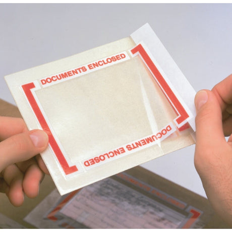 3M 830 Scotch Pouch Tape Sheets Pad, Pressure Sensitive, Transparent, 5 in x 6 in (7000051809)  - (5Pack) - 9