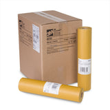 3M Scotchblok Masking Paper, Polycoated Backing, Bleed Through Resistant, Gold, 12 in x 180 ft (06732) (7000051821)  - (12Pack) - 10