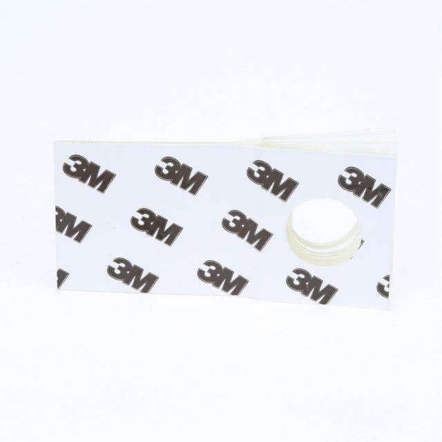3M 1074 Hang Tab, Clear, 1 in x 2 in, Round Hole (62225) (7000051823)  - (10Pack)