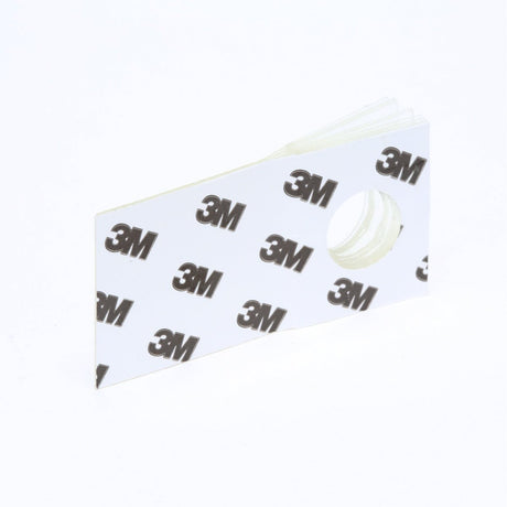 3M 1074 Hang Tab, Clear, 1 in x 2 in, Round Hole (62225) (7000051823)  - (10Pack) - 2