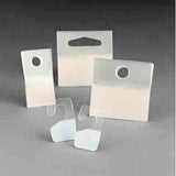 3M 1074 Hang Tab, Clear, 1 in x 2 in, Round Hole (62225) (7000051823)  - (10Pack) - 4