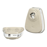 3M 6002 Acid Gas Respirator Cartridge, Bayonet, White (7000051850) (1 Pair)  - (30Pack) - 2