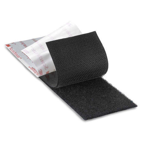 3M SJ3527N Loop Fastener , Black, 2 in x 50 yd (7000052220) - 2