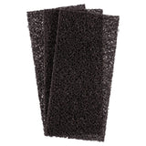 3M 5241 Hi Pro Utility Pad for Stripping, Extra Coarse, Black, 4-5/8 in x 10 in (7000052516) (40 Pack) - 4