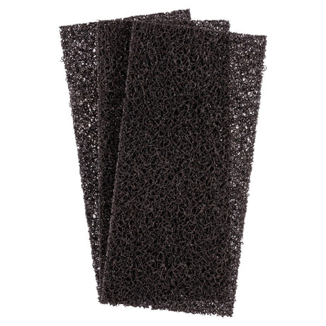 3M 5241 Hi Pro Utility Pad for Stripping, Extra Coarse, Black, 4-5/8 in x 10 in (7000052516) (40 Pack) - 4