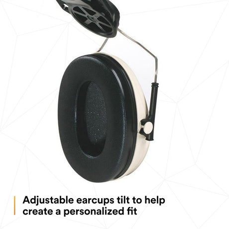 3M 7000052743 Optime 95 Cap-Mount Earmuffs with Universal Hard Hat Attachment 21 dB NRR  - (10Pack) - 5