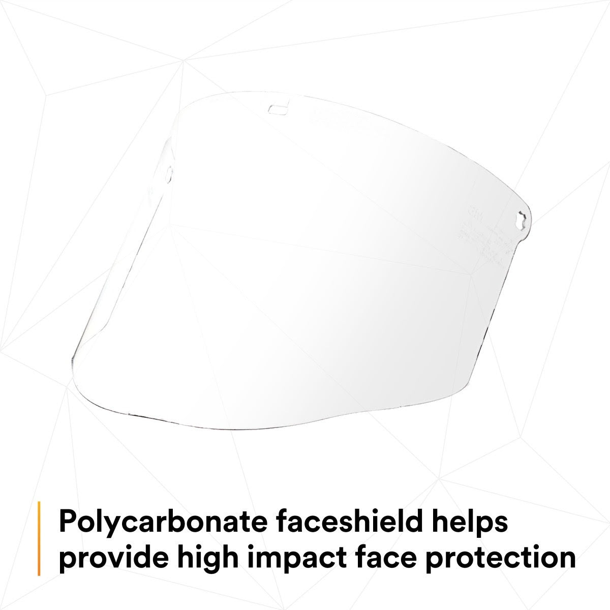3M 82600-00000 WCP96 Total Performance Polycarbonate Clear Faceshield Window (7000052753)  - (10Pack) - 2