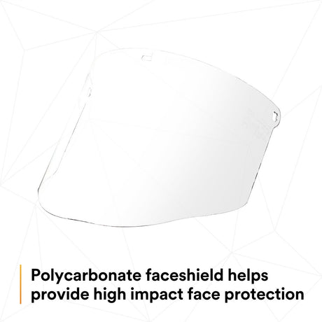 3M 82600-00000 WCP96 Total Performance Polycarbonate Clear Faceshield Window (7000052753)  - (10Pack) - 2