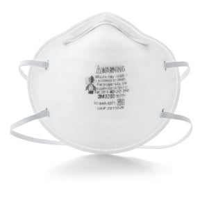 3M 7023 8200 Particulate Respirator N95 Cup Style Disposable White (7000052787) (160 Pack)