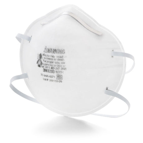 3M 7023 8200 Particulate Respirator N95 Cup Style Disposable White (7000052787) (160 Pack) - 3