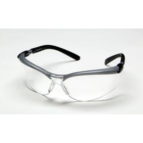 3M 11380-00000-20 BX Protective Eyewear, Clear Anti-Fog Lens, Silver/Black Frame (7000052795)  - (20Pack)