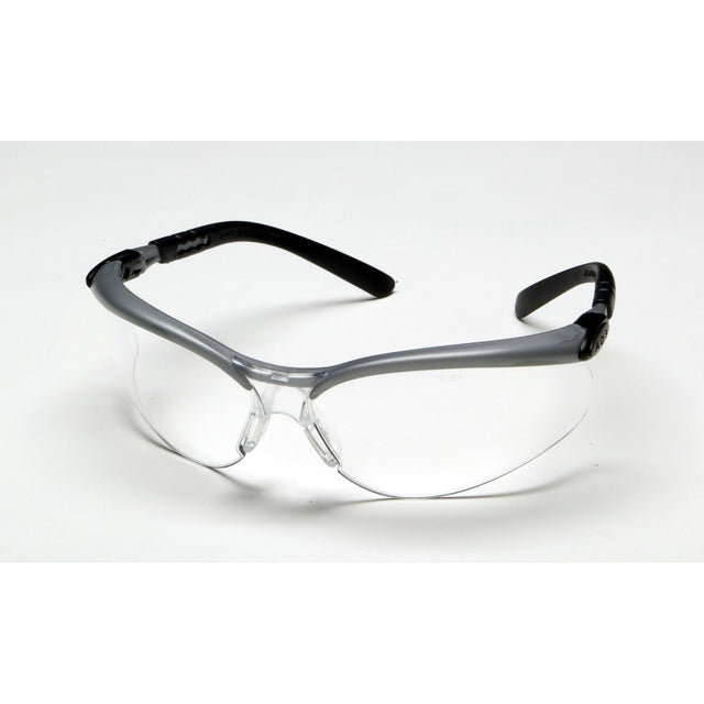 3M 11380-00000-20 BX Protective Eyewear, Clear Anti-Fog Lens, Silver/Black Frame (7000052795)  - (20Pack)