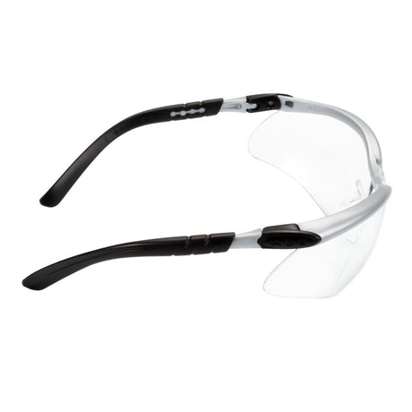 3M 11380-00000-20 BX Protective Eyewear, Clear Anti-Fog Lens, Silver/Black Frame (7000052795)  - (20Pack) - 4