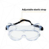 3M 40660-00000-10 Safety Splash Goggle 334 Clear Lens (7000052836)  - (10Pack) - 6