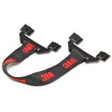 3M Hard Hat Suspension H-700S6 6-Point Strap Nylon Black (H-700-S6) (7000053150)  - (20Pack) - 3