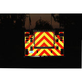3M 983-71 Diamond Grade Conspicuity Marking, Yellow, FRA, 4 in x 18 in Cuts, 4 in x 50 yd (7000055577) - 2