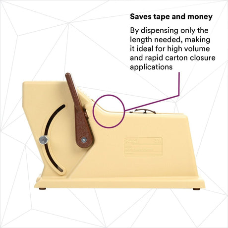 3M Scotch Definite Length Tape Dispenser M920, 1 in, Putty, 3 in Core (7000056552)  - (6Pack) - 4