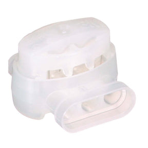 3M 314U-BIN Electrical IDC Insulation Displacement Connector , Pigtail, Self-Stripping, Flame Retardant, White, 22-14 AWG (7000058006) (1000 Pack)