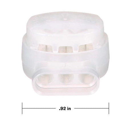 3M 314U-BIN Electrical IDC Insulation Displacement Connector , Pigtail, Self-Stripping, Flame Retardant, White, 22-14 AWG (7000058006) (1000 Pack) - 7