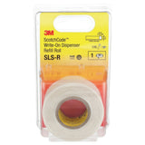 3M ScotchCode Wire Marker Tape Refill Roll, 1 in x 2.125 in (SLS-R) (7000058135)  - (10Pack) - 7
