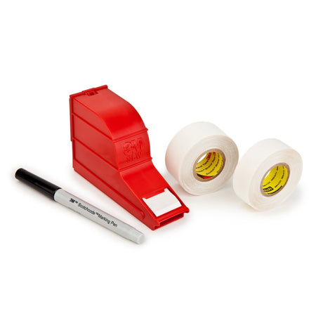 3M ScotchCode Wire Marker Tape Refill Roll, 1 in x 2.125 in (SLS-R) (7000058135)  - (10Pack) - 9