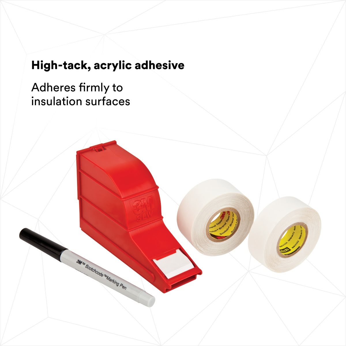 3M ScotchCode Wire Marker Tape Refill Roll, 1 in x 2.125 in (SLS-R) (7000058135)  - (10Pack) - 10