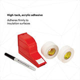 3M ScotchCode Wire Marker Tape Refill Roll, 1 in x 2.125 in (SLS-R) (7000058135)  - (10Pack) - 10