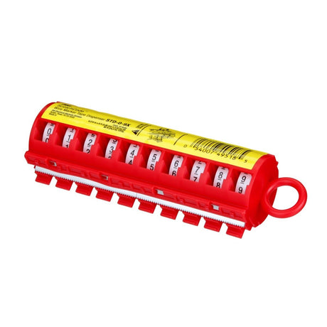 3M STD-0-9X ScotchCode Wire Marker Tape Dispenser with Tape, compact design for easy handling (7000058253)  - (10Pack) - 3
