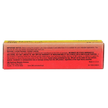 3M SDR-1 Wire Marker Tape Refill Roll, Legend 1, White (7000058255) (10 Pack) - 7
