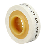 3M SDR-3 Wire Marker Tape Refill Roll, Pre-Printed Number 3, White (7000058257) (10 Pack) - 4