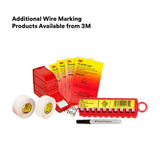3M SDR-8 Wire Marker Tape Refill Roll, Printed 8, White (7000058262) (10 Pack) - 9