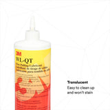 3M Wire Pulling Lubricant Gel, Translucent White, 1 qt (WL-QT) (7000058273)  - (12Pack) - 3