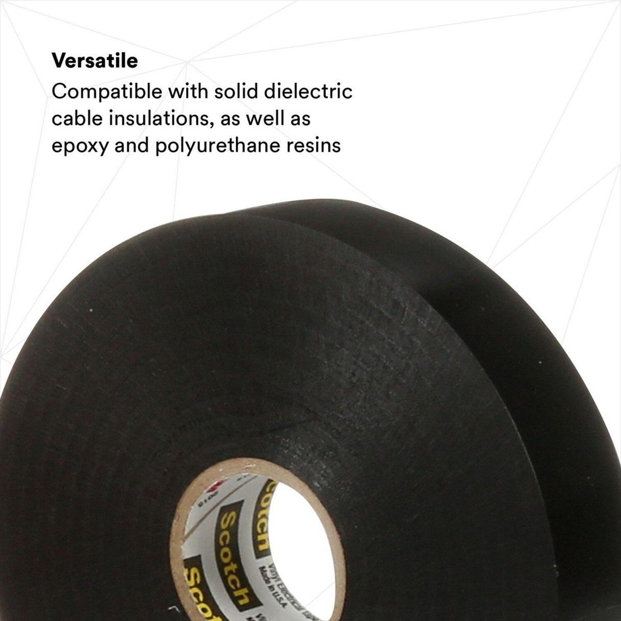 3M 88-3/4X36YD Scotch Super 88 Vinyl Electrical Tape, Black, 3/4 in x 36 yd, Premium Grade (7000058434)  - (12Pack) - 8
