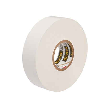 3M Scotch Vinyl Color Coding Electrical Tape 35, White, 1/2 in x 20 ft, 7 mil, Flame Retardant, UL Listed, CSA Certified (35-1/2X20FT-WH) (7000058436)  - (10Pack)