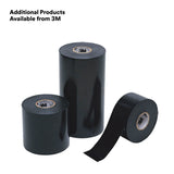 3M 51UP-4X100FT Vinyl Corrosion Protection Tape 51, Unprinted, Black, PVC Backing, Rubber Adhesive, 4 in x 100 ft (7000058493) (4 Pack) - 10